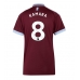 Maillot de foot Aston Villa Boubacar Kamara #8 Domicile vêtements Femmes 2026-27 Manches Courtes